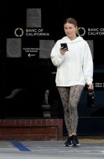 JULIANNE HOUGH Leaves a Gym in Los Angeles 11/07/2021
