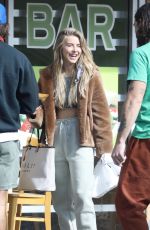 JULIANNE HOUGH Outside a Restaurant in Los Angeles 11/19/2021