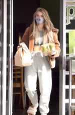 JULIANNE HOUGH Outside a Restaurant in Los Angeles 11/19/2021