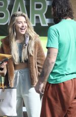 JULIANNE HOUGH Outside a Restaurant in Los Angeles 11/19/2021