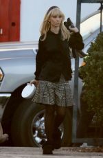 JUNO TEMPLE on the Set of The Godfather Making-Of Series The Offer in Los Angeles 11/08/2021