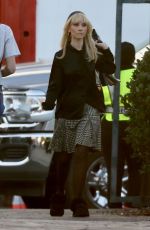 JUNO TEMPLE on the Set of The Godfather Making-Of Series The Offer in Los Angeles 11/08/2021