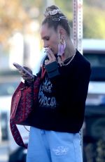 JUNO TEMPLE Out Shopping on Melrose in Los Angeles 11/04/2021