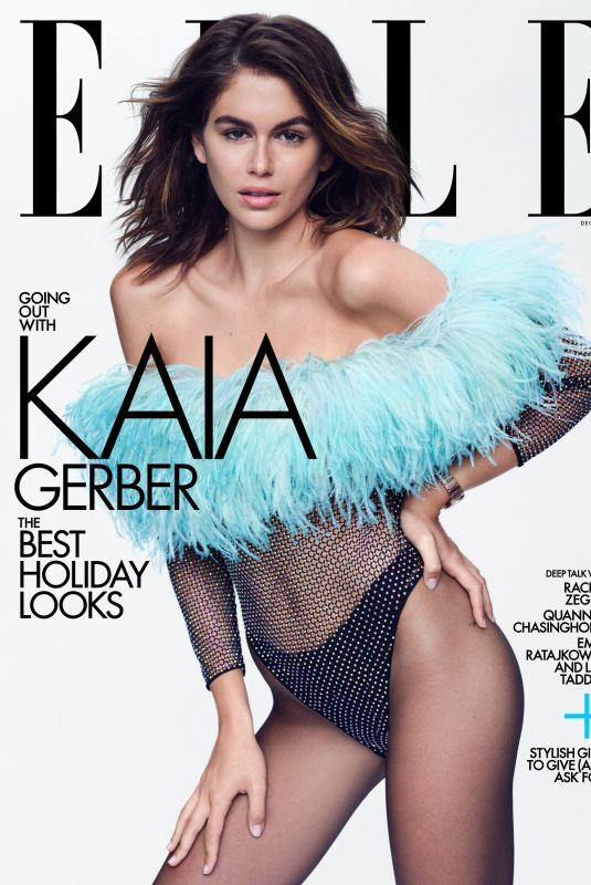 KAIA GERBER in Elle Magazine, December 2021/January 2022