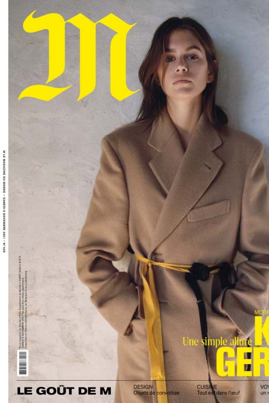 KAIA GERBER in Le Monde Magazine, November 2021