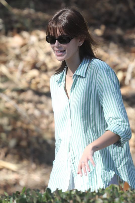 KAIA GERBER Out and About in Malibu 11/12/2021