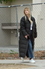 KALEY CUOCO and ZOSIA MAMET on the Set of The Flight Attendant in Los Angeles 11/01/2021