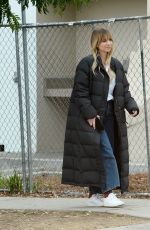 KALEY CUOCO and ZOSIA MAMET on the Set of The Flight Attendant in Los Angeles 11/01/2021