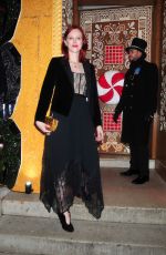 KAREN ELSON at Annabel’s Christmas Lights Switch On in London 11/23/2021