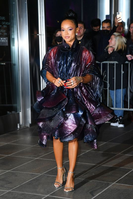KARRUECHE TRAN Arrives at Jazz at Lincoln Center in New York 11/16/2021