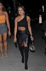 KARRUECHE TRAN at Giorgio Baldi in Santa Monica 11/26/2021
