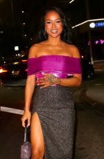 KARRUECHE TRAN at Nice Guy in West Hollywood 11/19/2021