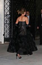 KATE BECKINSALE Arrives at Paris Hilton