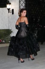 KATE BECKINSALE Arrives at Paris Hilton