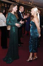 KATE MIDDLETON and Prince William at Royal Variety Performance in Aid of Royal Variety Charity in London 11/18/2021