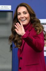KATE MIDDLETON at Nower Hill High School in London 11/24/2021