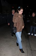 KATHARINE MCPHEE Out for Dinner at Giorgio Baldi in Santa Monica 11/17/2021