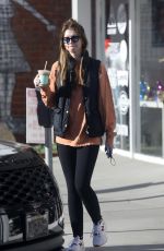 KATHERINE SCHWARZENEGGER Out for Iced Coffee at Alfred