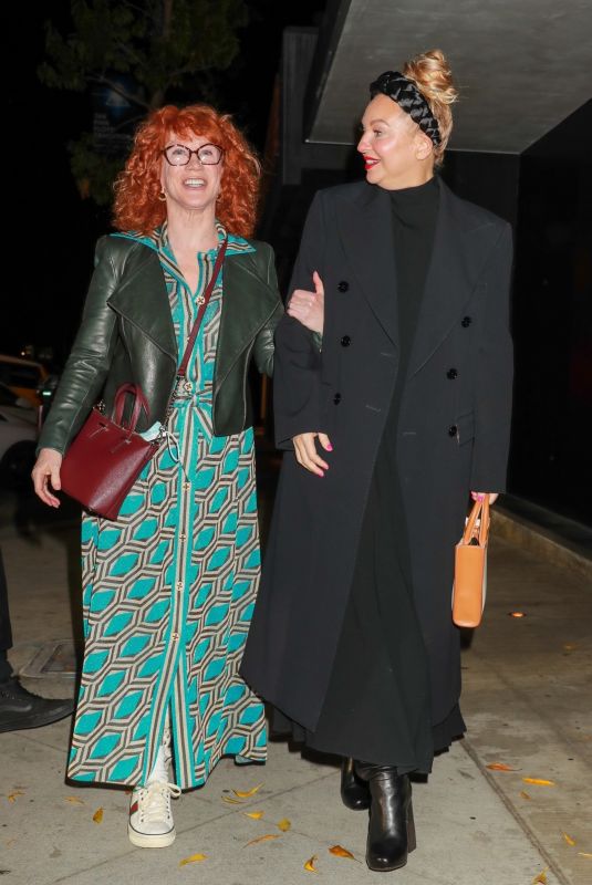 KATHY GRIFFIN and SIA at Craig’s in West Hollywood 11/01/2021