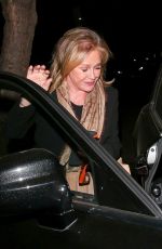 KATHY HILTON Leaves Late Dinner in Los Angeles 11/28/2021