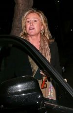 KATHY HILTON Leaves Late Dinner in Los Angeles 11/28/2021