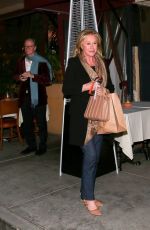 KATHY HILTON Leaves Late Dinner in Los Angeles 11/28/2021