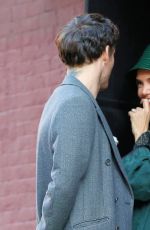 KATIE HOLMES and David Alexander Flinn on the Set of Rare Objects in New York 11/10/2021