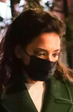KATIE HOLMES on the Set of Rare Objects in New York 11/05/2021