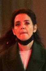 KATIE HOLMES on the Set of Rare Objects in New York 11/05/2021
