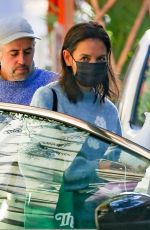 KATIE HOLMES Out Buying a Lamp in New York 11/03/2021