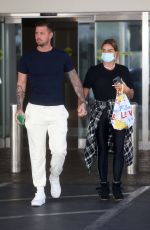 KATIE PRICE and Carl Woods Leaves Their Hotel in Las Vegas 11/14/2021