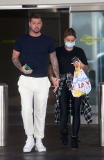 KATIE PRICE and Carl Woods Leaves Their Hotel in Las Vegas 11/14/2021