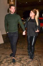 KATIE PRICE and Carl Woods Night Out in Las Vegas 11/13/2021