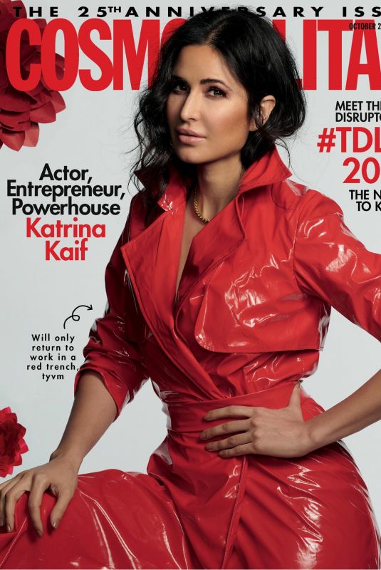 KATRINA KAIF for Cosmopolitan Magazine, India October 2021