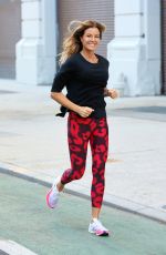 KELLY BENSIMON Out Jogging in New York 11/10/2021