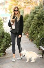 KELLY BENSIMON Out to Buy a Christmas Tree in New York 11/29/2021