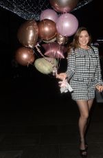 KELLY BROOK Leaves Global Studios in London 11/23/2021