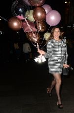 KELLY BROOK Leaves Global Studios in London 11/23/2021