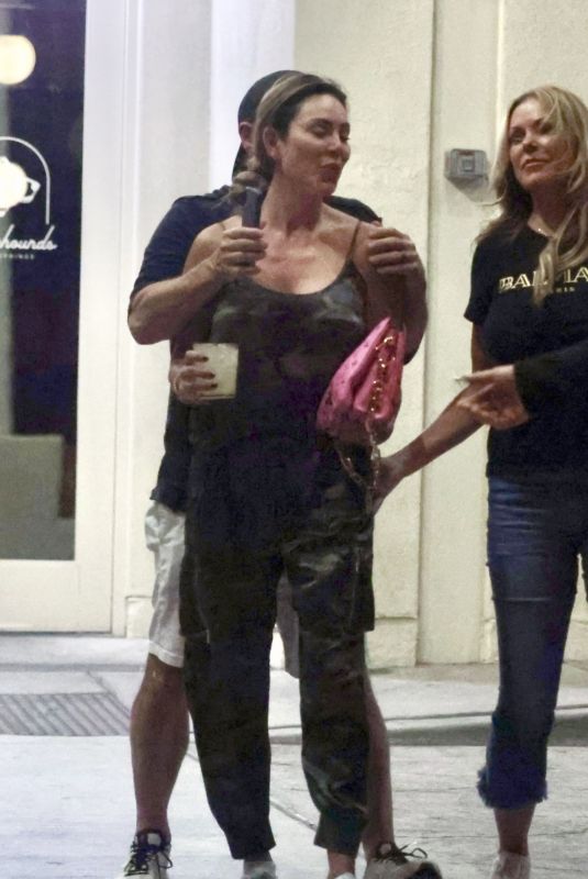 KELLY DODD Night Out in Palm Springs 11/02/2021