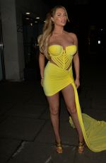 KELSEY STRATFORD Out to Celebrate Her Birthday at MKNY House in London 11/28/2021