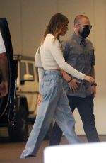 KENDALL JENNER and HAILEY BIEBER Night Out in Miami 11/10/2021