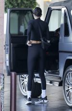 KENDALL JENNER Arrives at a Business Building in Los Angeles 11/23/2021