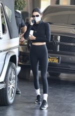 KENDALL JENNER Arrives at a Business Building in Los Angeles 11/23/2021