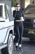 KENDALL JENNER Arrives at a Business Building in Los Angeles 11/23/2021
