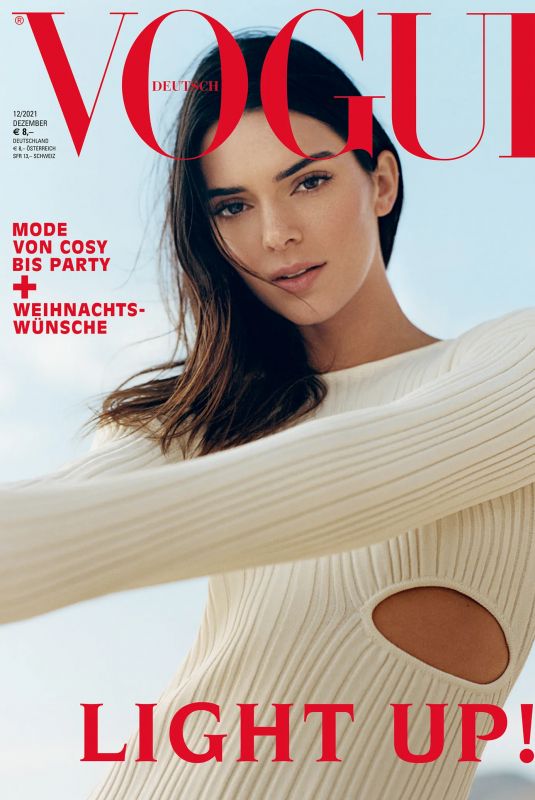 KENDALL JENNER for Vogue Magazine, Germany December 2021