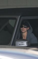 KENDALL JENNER Out Driving in Her G-Wagon in Beverly Hills 11/02/2021