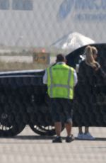 KHLOE KARDASHIAN Arrives at Van Nuys Airport 11/20/2021