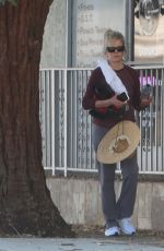 KIM BASINGER Leaves a Gym in Los Angeles 11/16/2021