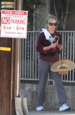 KIM BASINGER Leaves a Gym in Los Angeles 11/16/2021