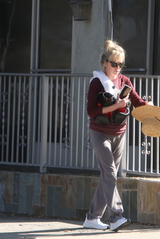 KIM BASINGER Leaves a Gym in Los Angeles 11/16/2021